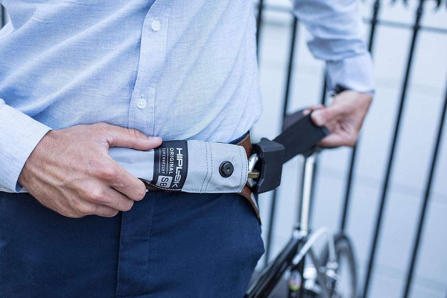 Wearable Bicycle Chain Lock - Hiplok Original | Secure & Convenient Bike Security