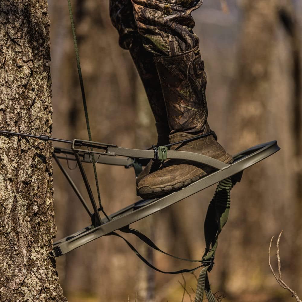 Mini Viper SD Climbing Treestand by Summit Treestands - Mossy Oak Camo