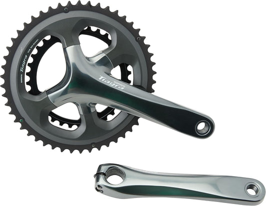 Shimano Tiagra FC-4700 Crankset - 165mm, 10-Speed, 50/34t, 110 Asymmetric BCD, Hollowtech II Spindle Interface, Gray