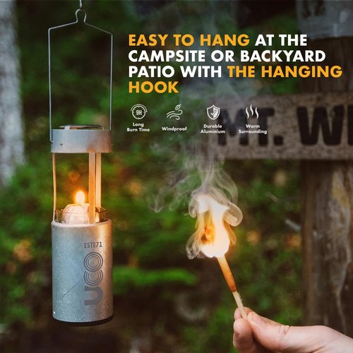 Original Candle Lantern, Aluminum, 6.5 Inches