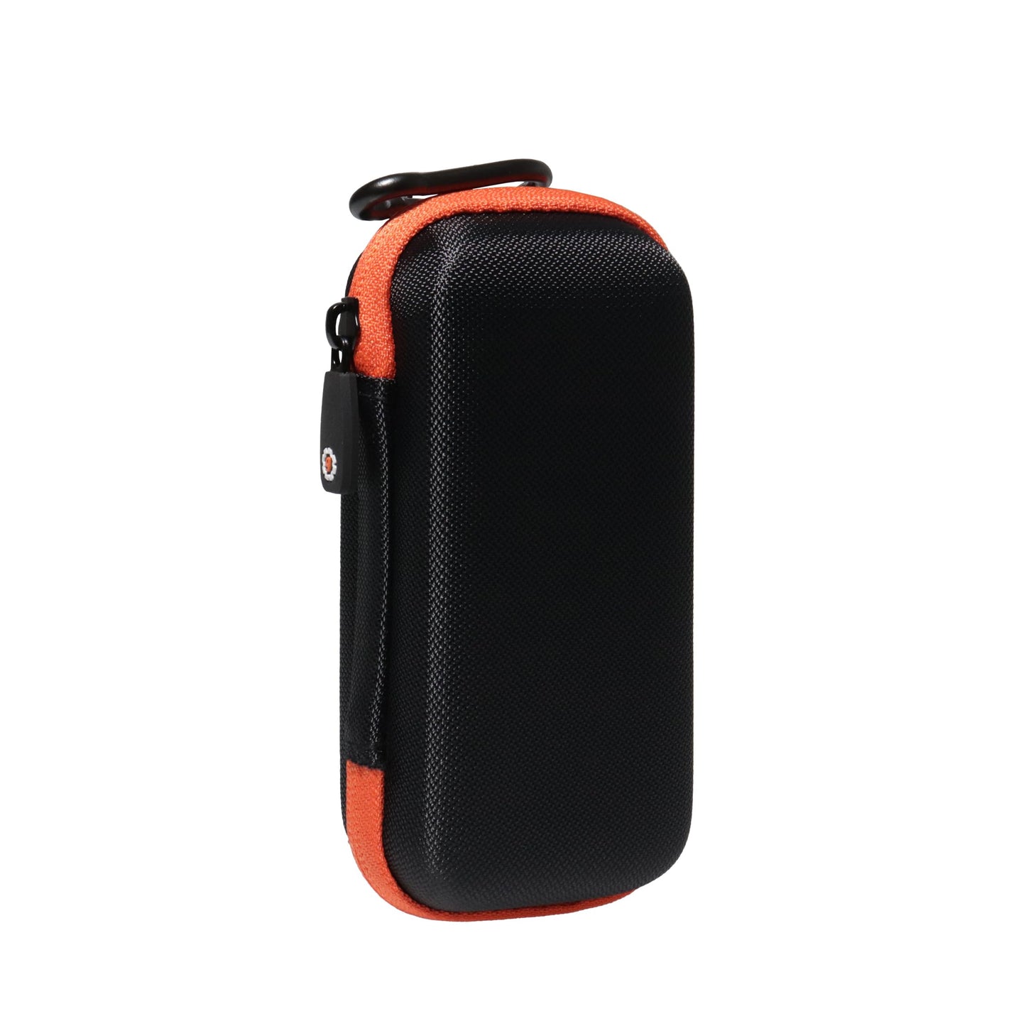 GETGEAR Weather Meter Case for Kestrel Weather Meter Compatible with Kestrel Elite, 5700/ 5700X, 5200, 5100, 5500, 2700, 3500, 3000, 3550, 2500, 1000 (Black with Orange Zipper)
