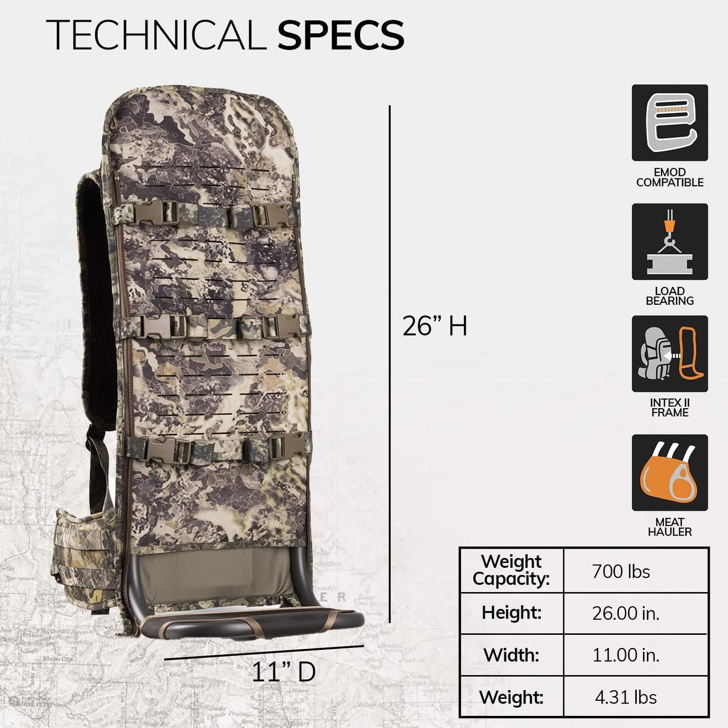 Eberlestock F1 Mainframe - The Most Versatile Pack Ever - Fully Adjustable with Endless Configurations