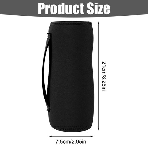 PEUTIER 2pcs Sleeve Compatible with Cirkul Water Bottle, 22oz Sleeve Plastic & Stainless Steel Bottle Neoprene Insulated Water Bottle Cover with Handle for Retaining Temperature