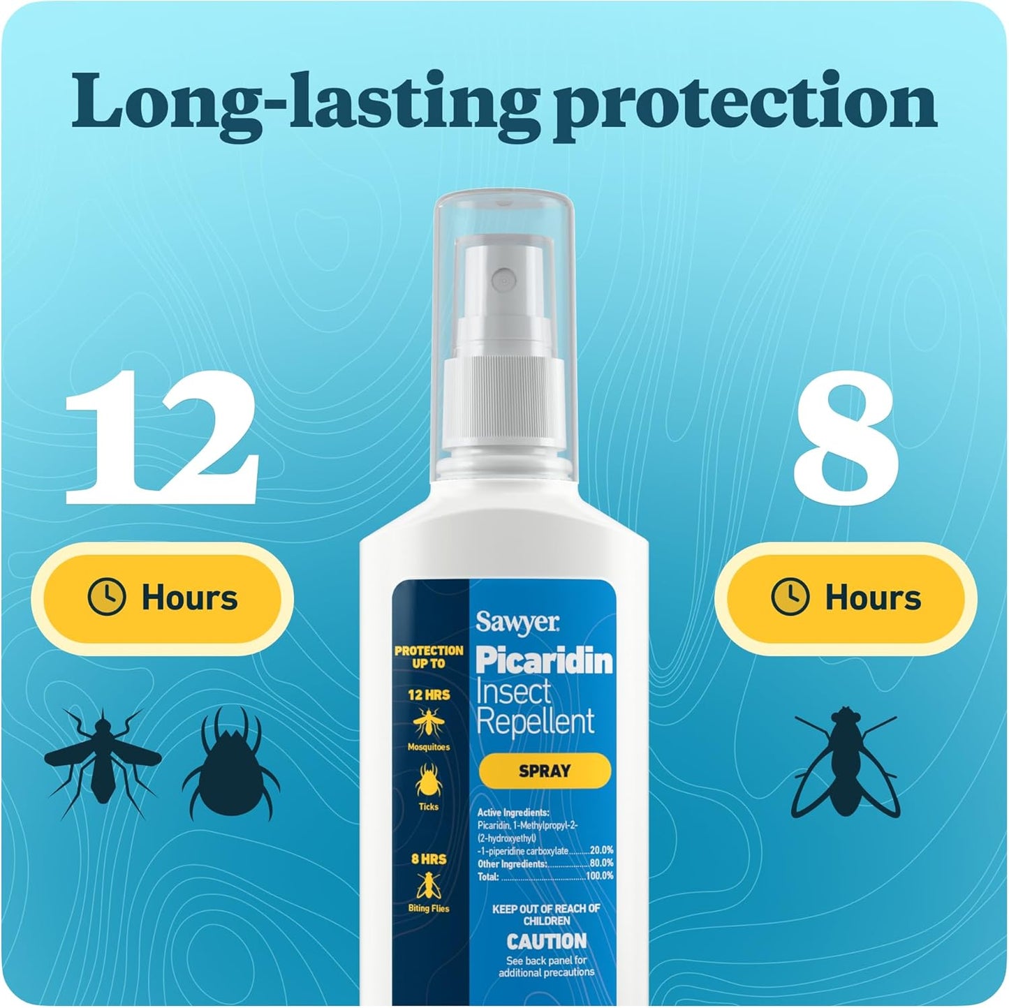 Sawyer Products SP564 Premium Insect Repellent with 20% Picaridin, Lotion, 4-Ounce