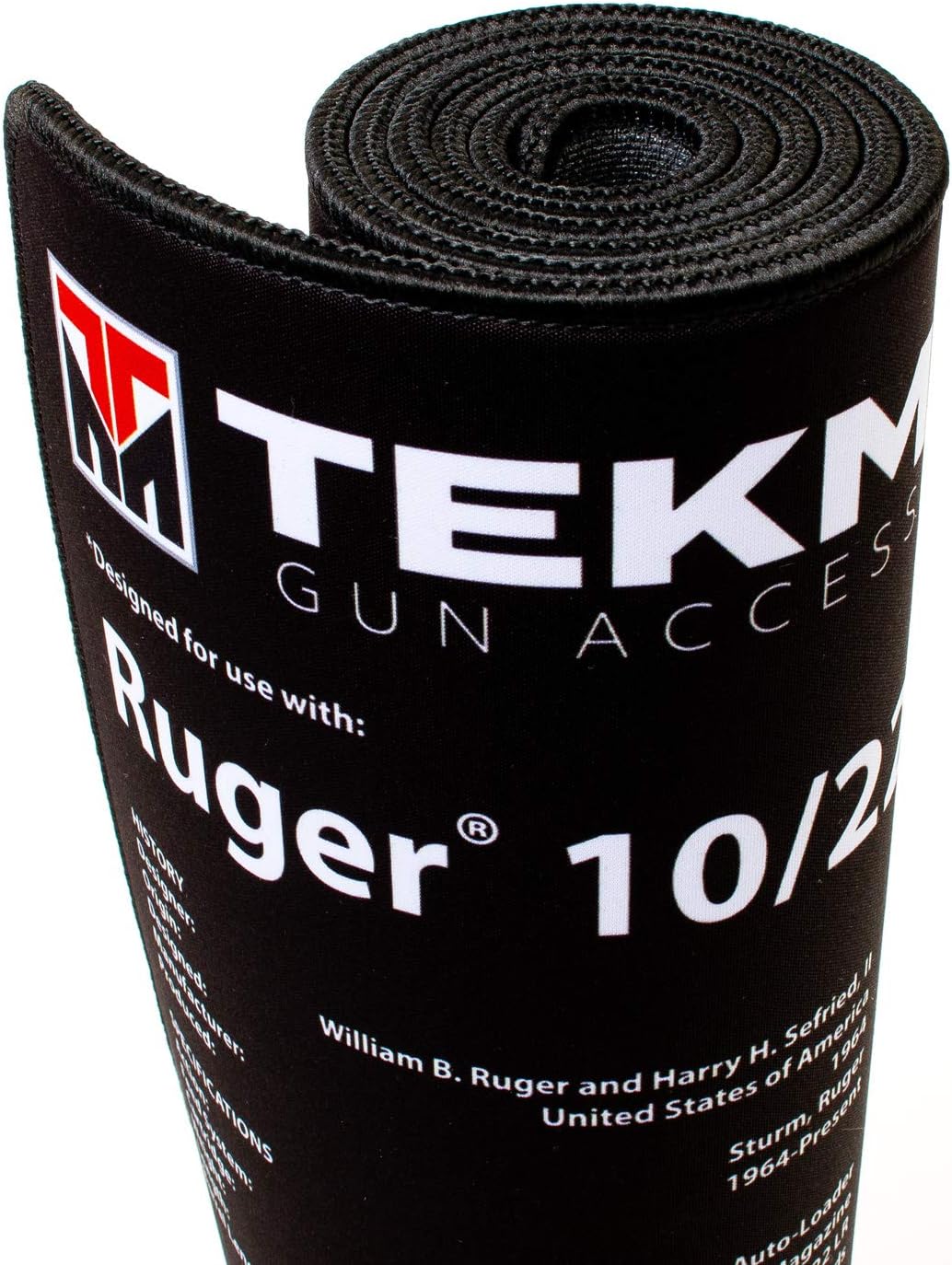 TekMat Ultra Cleaning Mat for use with Ruger 10/22 , Black, 15" x 44"