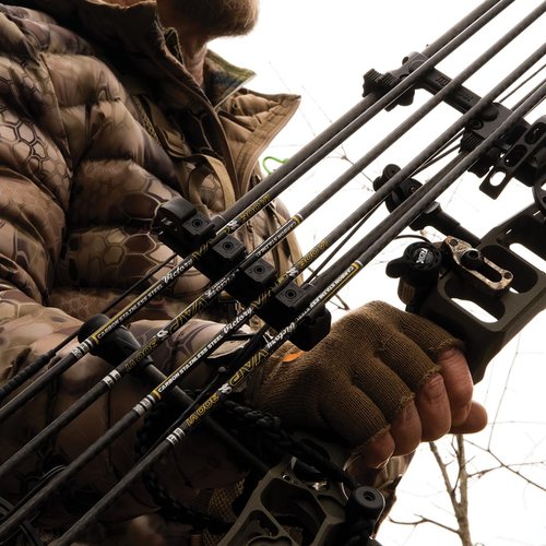 Victory Archery VAP SS 0.166" Micro Diameter Hunting Arrow (Spine: 300, 6 Pack Fletched, Straightness ± 0.001 - Elite - Yellow)