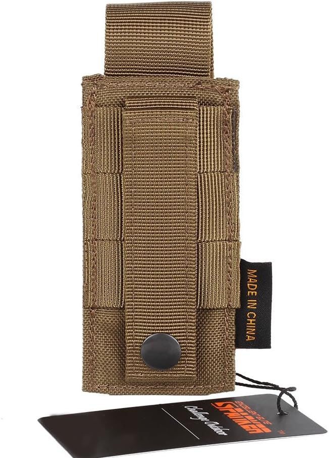 EXCELLENT ELITE SPANKER Molle Single/Double Pistol Mag Pouch Tactical Magazine Pouch Tool Organizer Holder