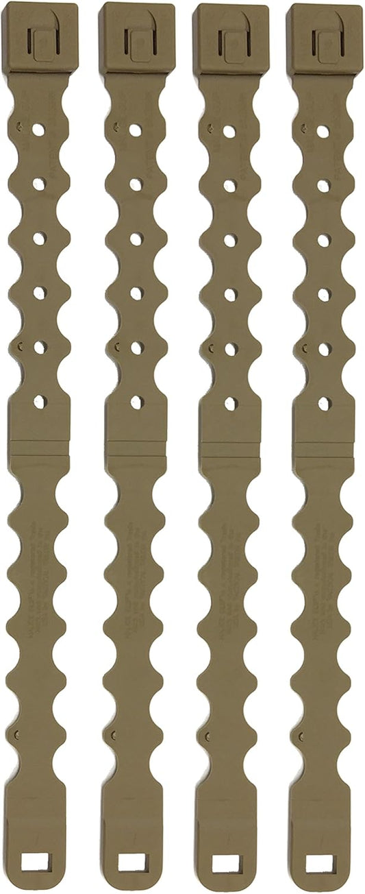 Tactical Tailor Fight Light Malice Clips - 4 pack (Long) (Coyote)