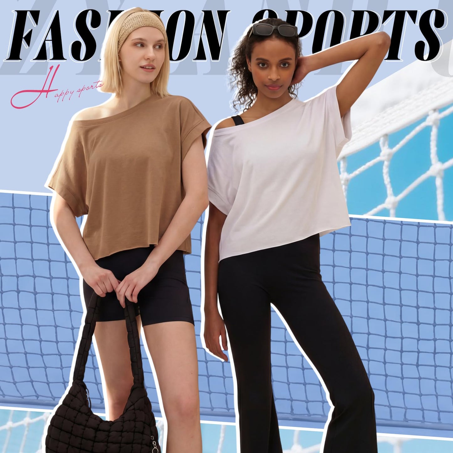 Breathffy 3 Pack Women Open Back Workout Crop Tops Short Sleeve Athletic Backless T Shirts Loose Fit Running Gym Yoga Tees(Small,Black,White,Khaki)