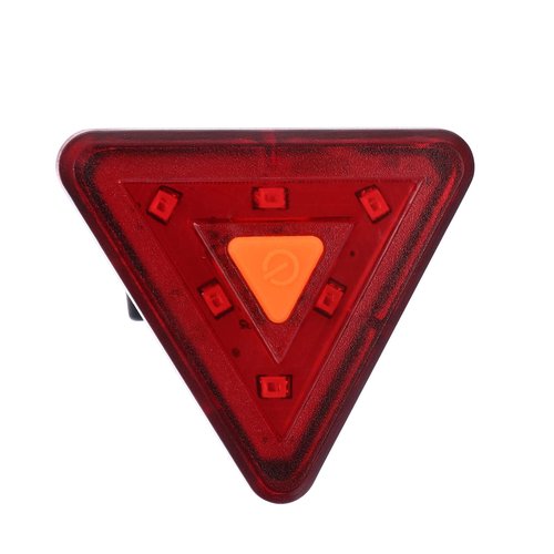 USB Rechargeable Tail Light Bright LED Warning Signal Night Riding Cycling Lamp Safety Rear Light Bicycles