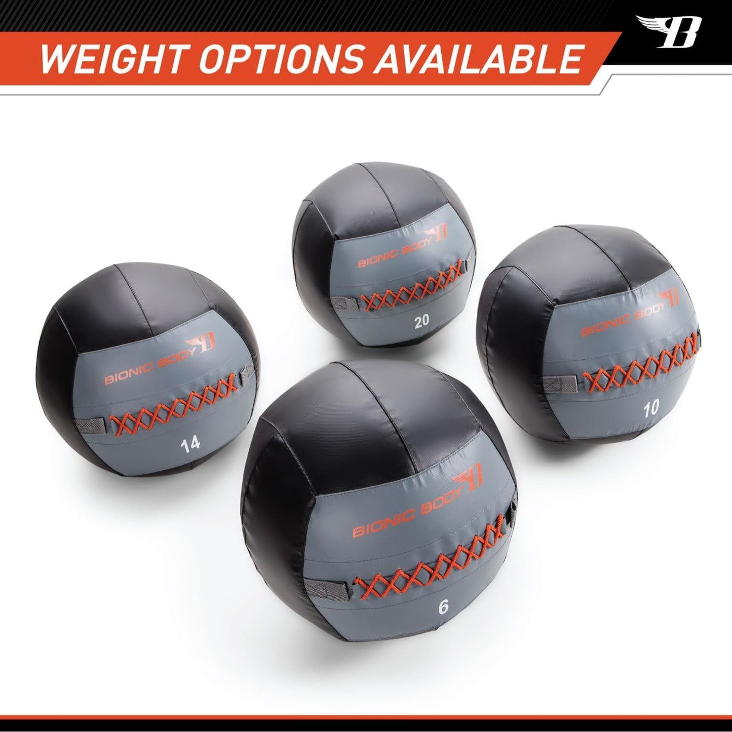 Soft Medicine Ball Weighted Slam Wall Ball for Cardio Workout and Core Training – Ideal for Squat, Lunge, and Partner Toss