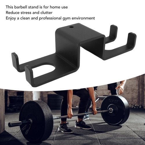 Vertical Barbell Holder, Home Gym Equipment, Space Saving Commercial Accessory