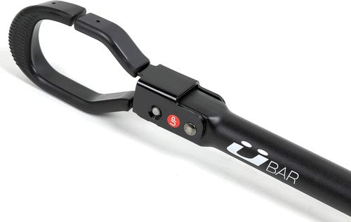 Kuat UBar, Cross-Bar-Top Tube Adapter for Bike Rack - Black