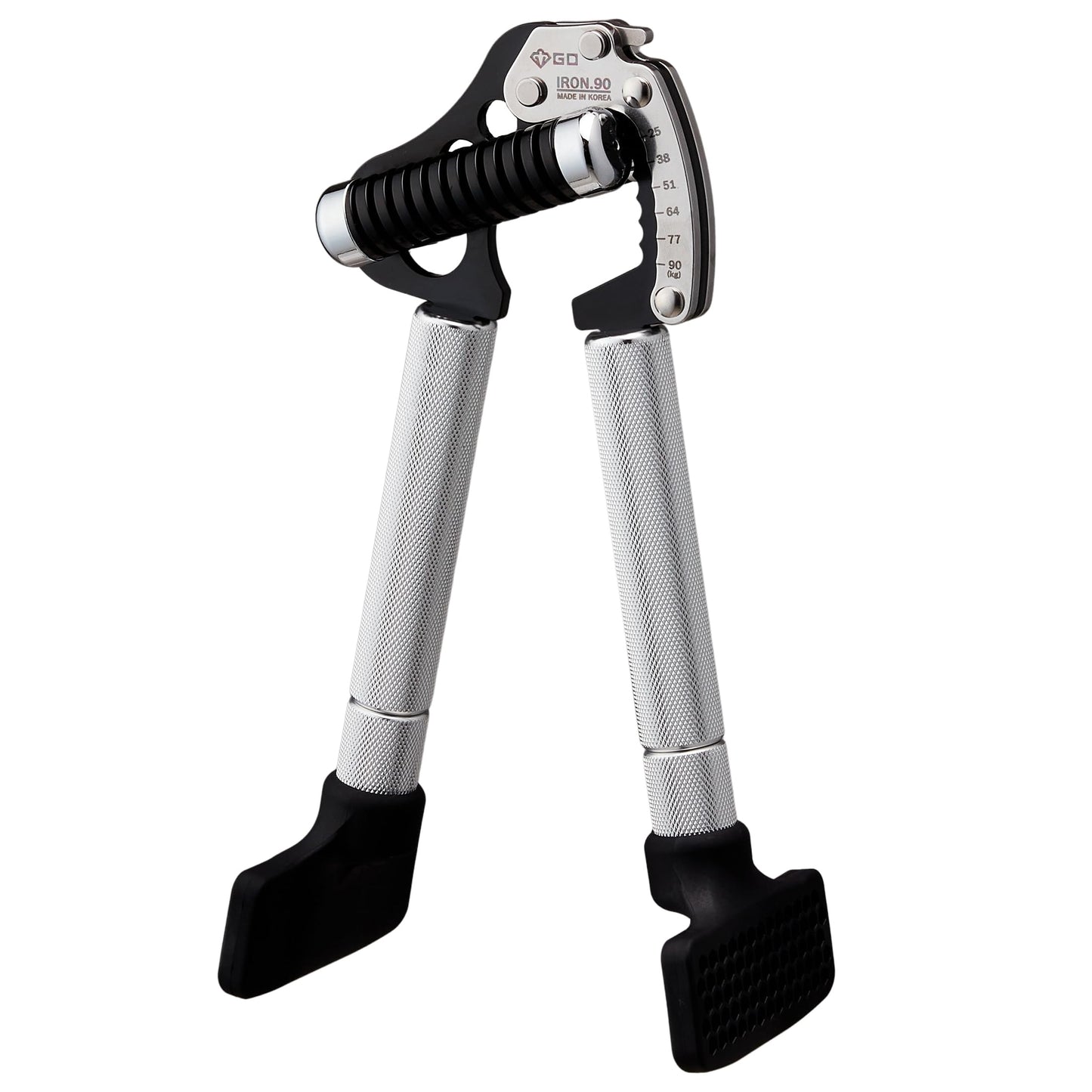 GD IRON GRIP EXT.P 90(Rock Climbing Grip Trainer) Grip Strength Trainer Adjustable Hand Grip Strengthener (55~198 lb) Hand Grip Exerciser Strengthener Wrist Strengtheners for Climbing Finger Training