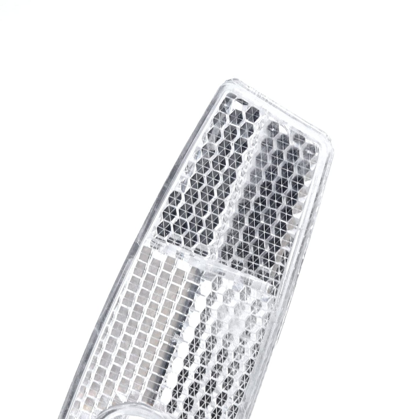 FarBoat 2 Pack Bicycle Wheel Spoke Reflectors, Night Riding Reflective Warning Spoke for Cycling MTB Mountain Bike Road Bike Accessories (4.5-Inch White)