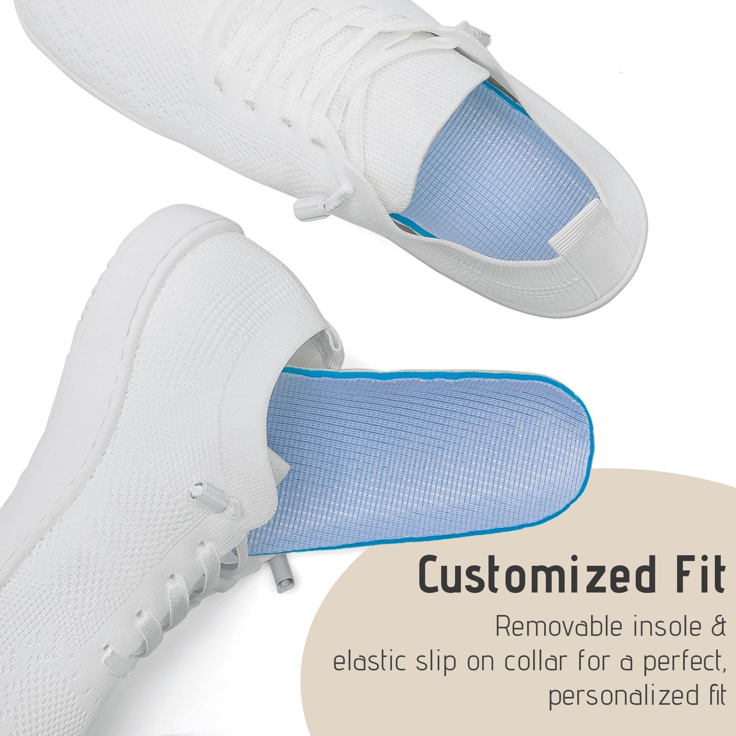 VXGGVX Barefoot Shoes Women Tennis Running Barefoot Shoes Wide Toe Box Walking Casual Slip On Slippers Breathable Minimalist Sneakers White 10