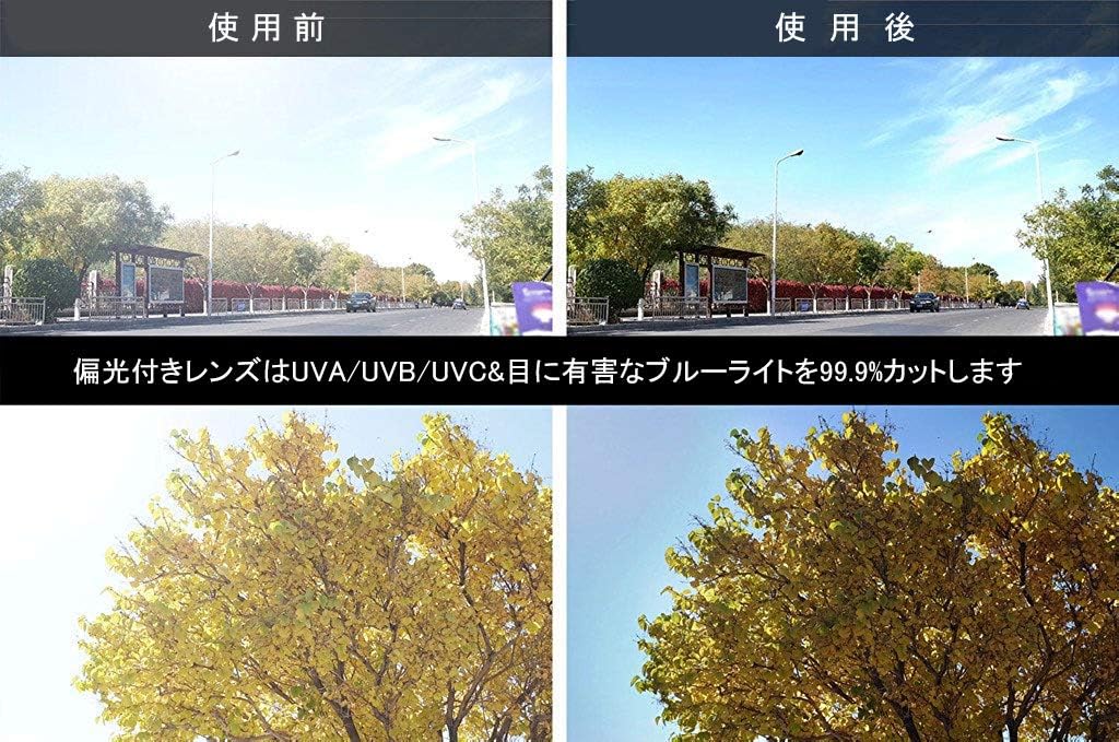 Eyekepper TR90 Unbreakable Sports Polarized Half-Rimless Bifocal Sunglasses