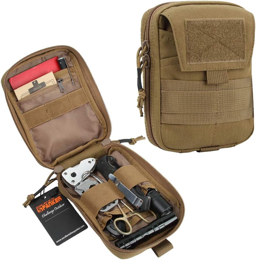 EXCELLENT ELITE SPANKER Molle Admin Pouch Military Utility Tool Pouch EDC Molle Pouchs Gadget Waist Bags
