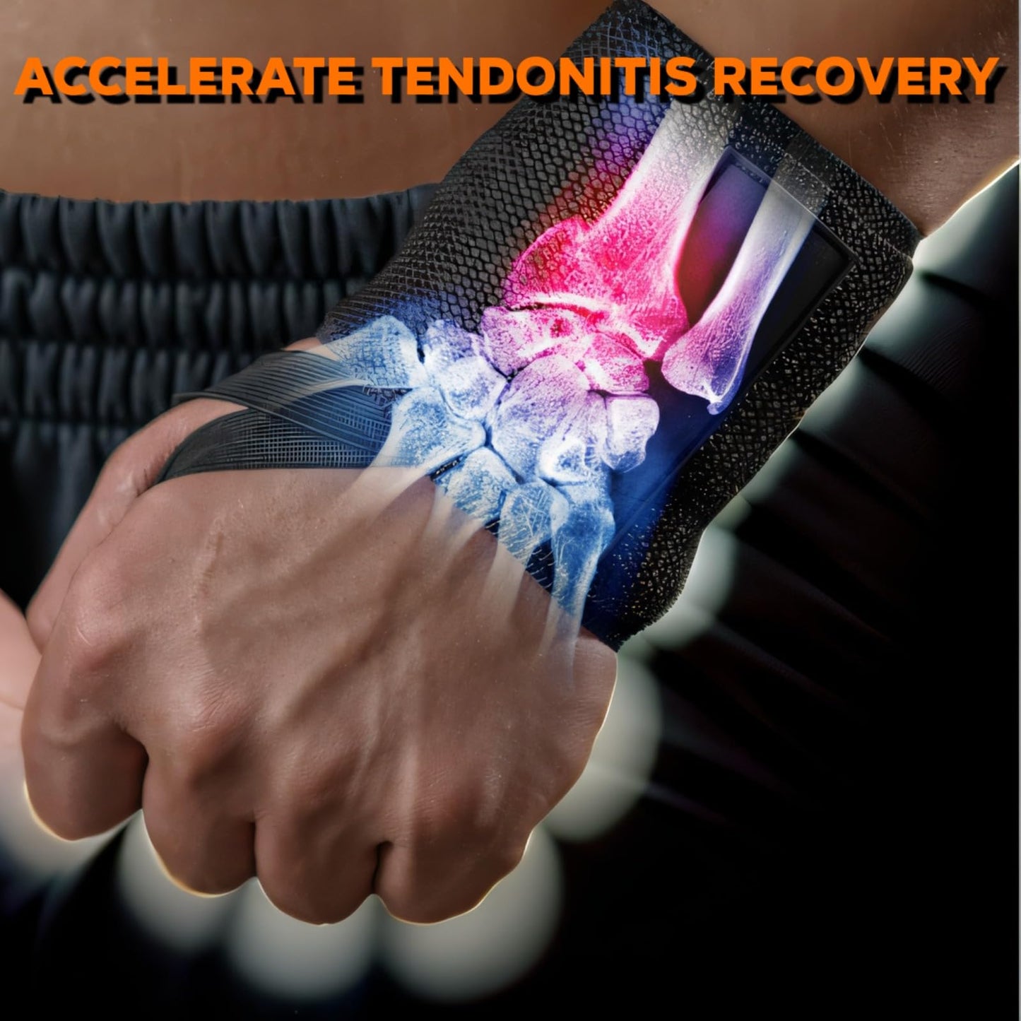 JUYICOLEX Weightlifting Wrist Wraps Professional Quality Wrist Support with Heavy Duty Thumb Loop - Best Wrap for Powerlifting, Strength Training, Bodybuilding