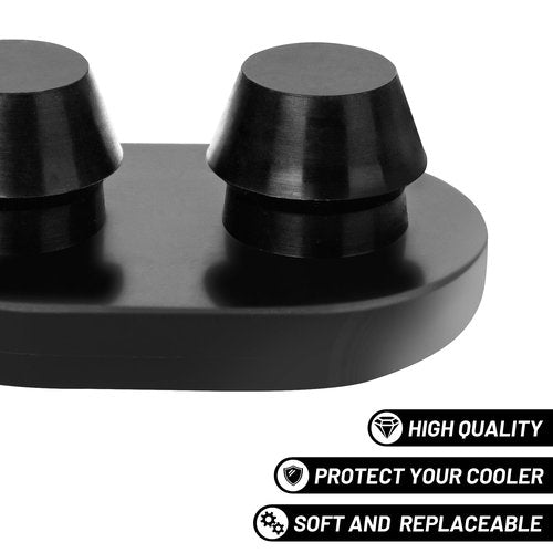 Omoojee Cooler Feet Replacement, Non-Slip Rubber Feet Compatible with RTIC Coolers, 2 Pack