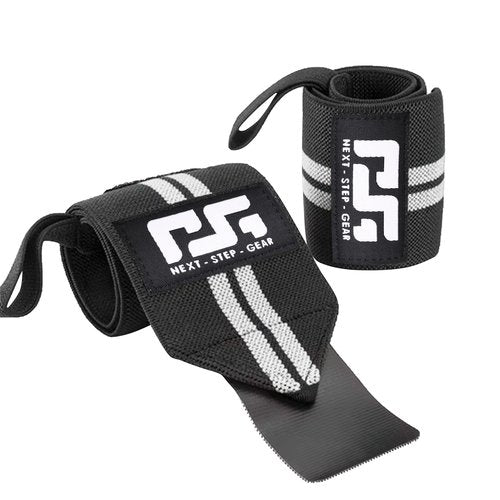 Premium Wrist Wraps – Adjustable, Durable Support for Weightlifting & Fitness. Enhance Stability & Comfort with Flexible, Design (Black, STD)