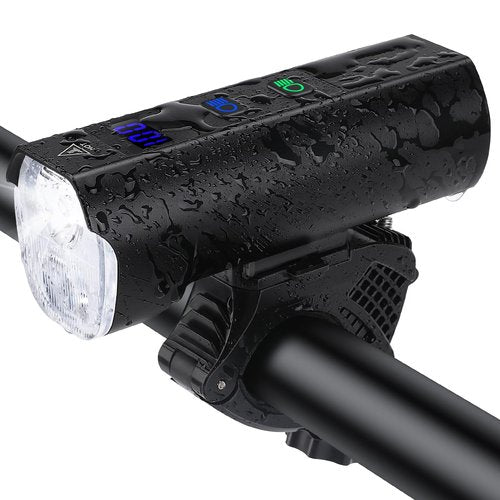 ONVIAN Super Bright Bike Lights for Night Riding, 1200 Lumen Bike Headlight -13 Modes & Aluminum Alloy, 5000mAh Rechargeable Bicycle Lights for Mountain Road Commuter Cycling, IPX5 Waterproof
