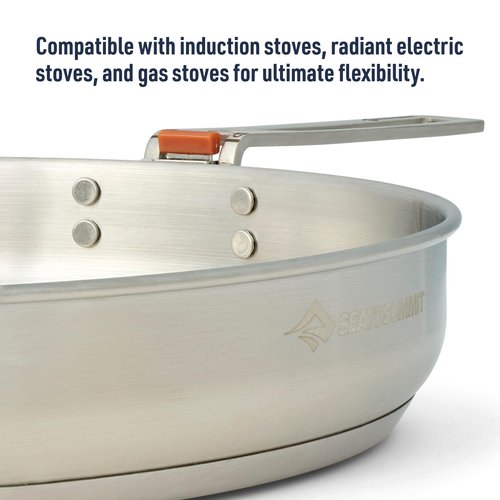 Sea to Summit Detour 10-Inch Stainless Steel Camping Pan