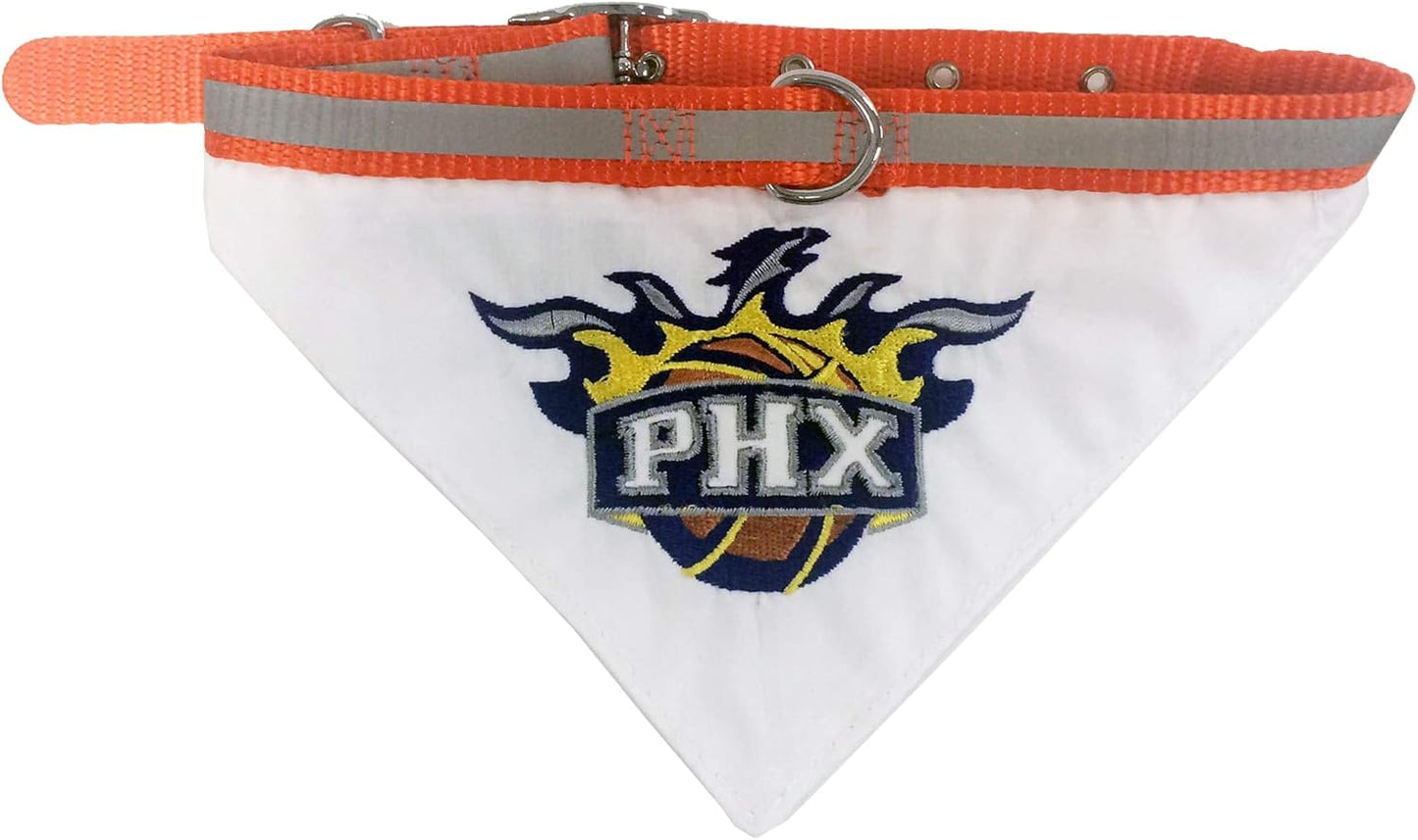 Oklahoma City Thunder Pet Bandana & Reflective Adjustable Collar - Large Size
