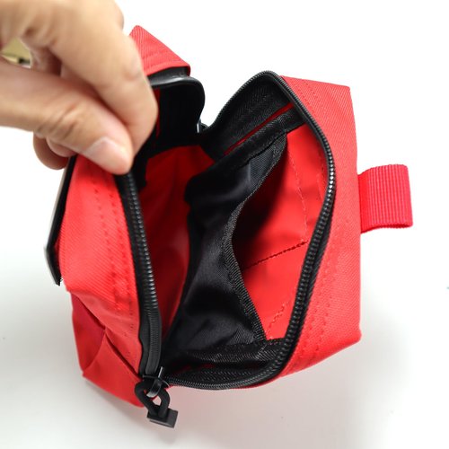 YUNCAIMAOYI 2 Pack Tactical molle Pouches - Vest Pouch Cell Phone Holster Belt Bag EDC Accessories (Red)