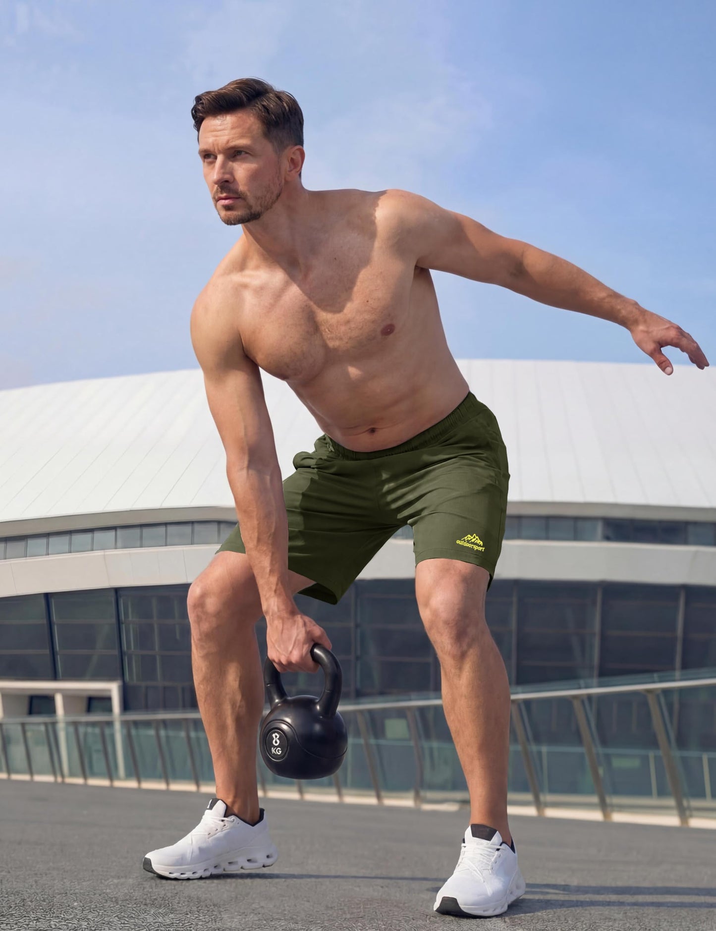 TACVASEN Mens Athletic Shorts Quick Dry Lightweight Running Gym Shorts Basketball Sports Hiking Summer Outdoor Workout Casual