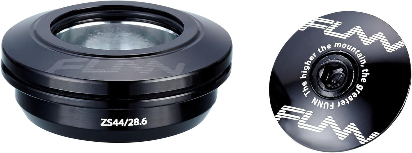 Funn Descend ZS44/28.6 Top Steering Set with Zero Stack Oblique Contact Bearings for Mountain Bike, Mountain Bike, BMX Bike, Road Bike and Gravel Bike