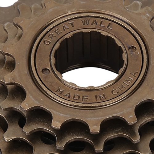 Haofy Freewheel Cassette Sprocket 6 Speed 14T 28T Mountain Replacement Accessory, 7 Speed Freewheel, 6 Speed Freewheel