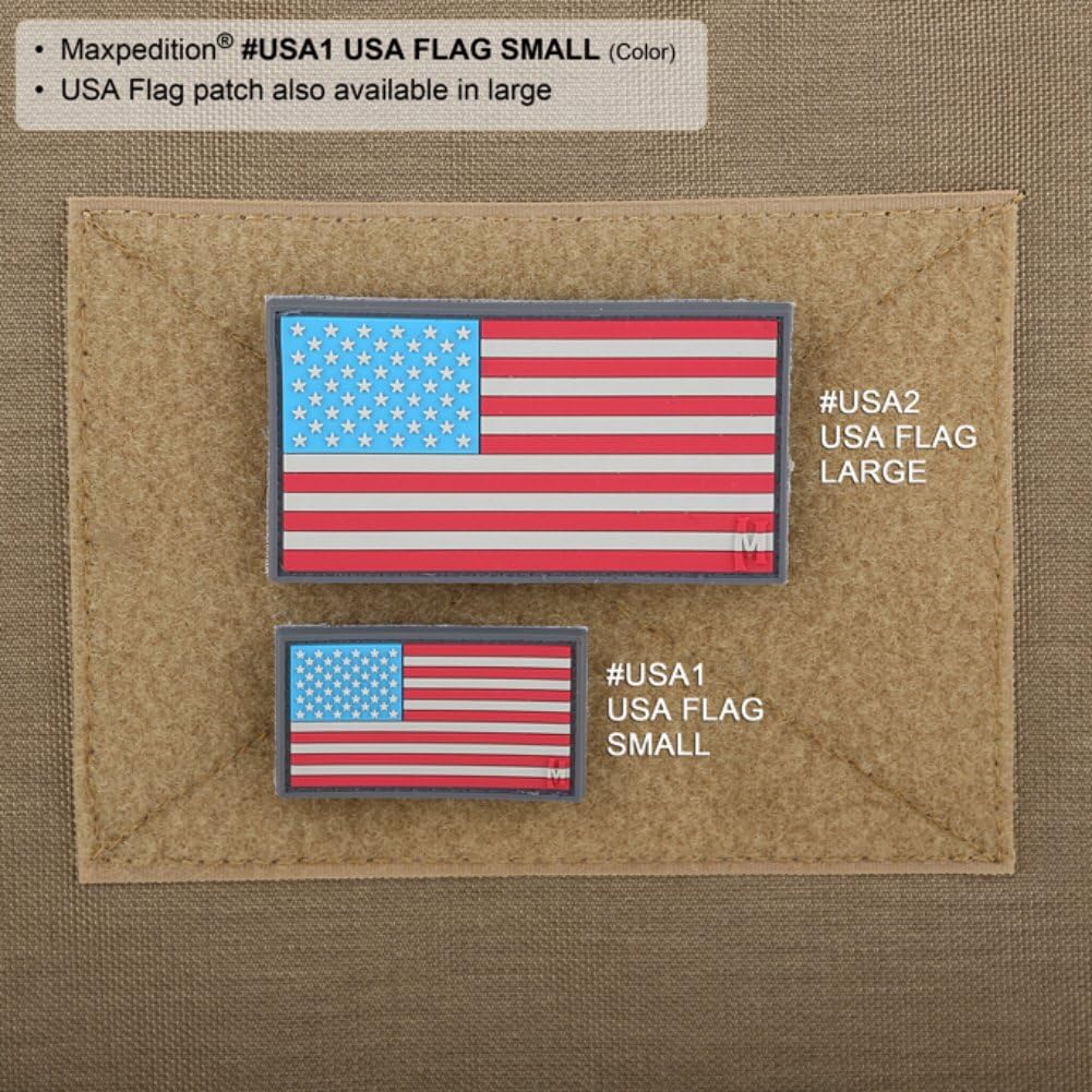 MAXPEDITION Gear USA Flag Small Patch