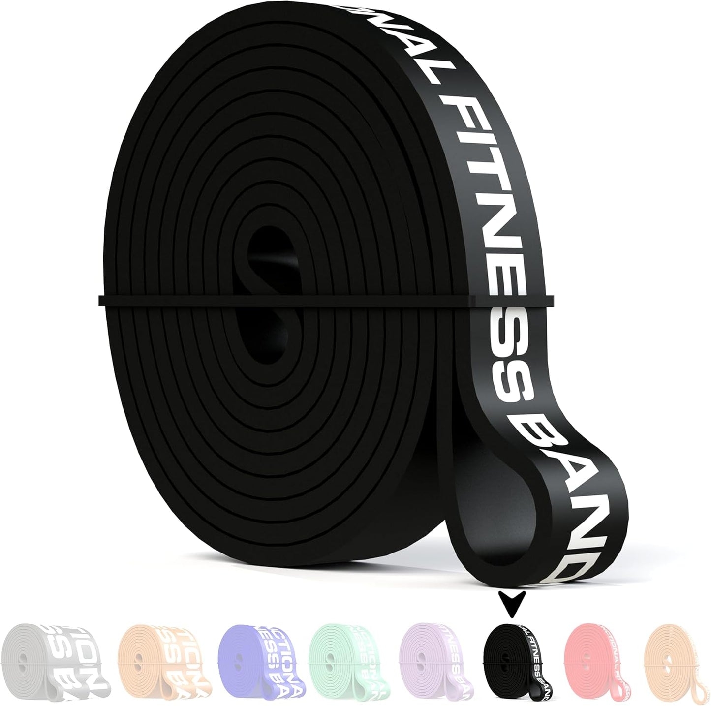 Pull Up Resistance Bands for Functional Fitness | 5-15 lbs Stretch Bands for Workouts