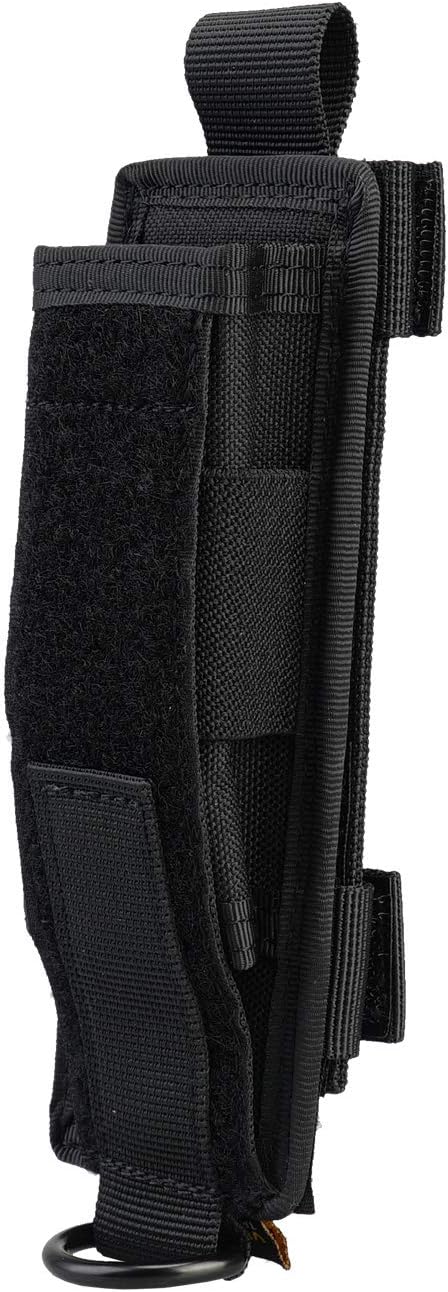 VIPERADE Tactical Flashlight Holster, Molle Flashlight Holder for Belt, Flashlight Pouch, Open Top Flashlight Holder for Vertical & Horizontal Carrying