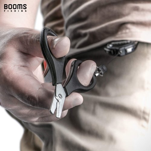 Booms Fishing Gear and Equipment: 6pcs Fishing Tools Kit with Needle Nose Pliers, Fish Gripper, Scissors, 24" Ruler, Retractor & lanyard - Saltwater Fishing Tackle Accessories Gifts for Men, TK1 Green