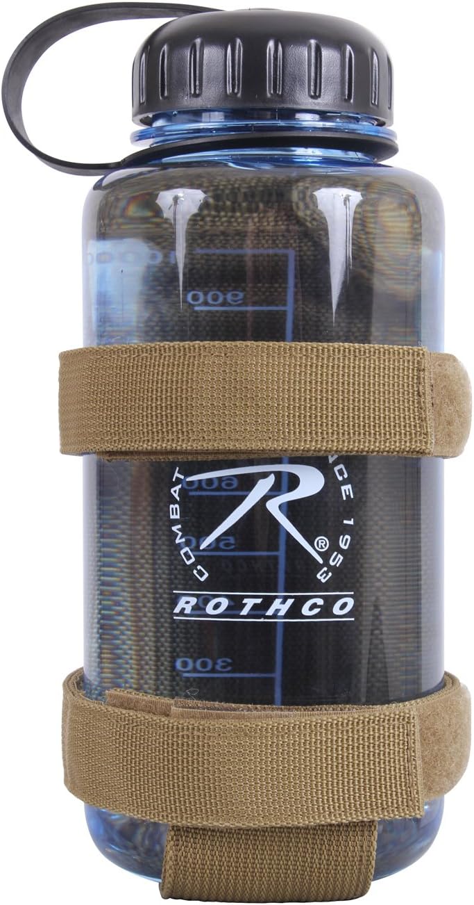 Rothco MOLLE Bottle Carrier - Lightweight Tactical Hydration Pouch for Outdoor Use