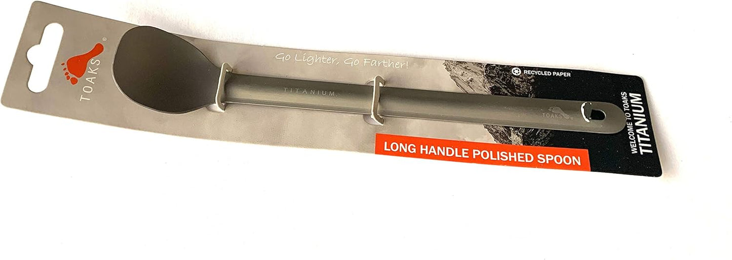 TOAKS Titanium Long Handle Spoon