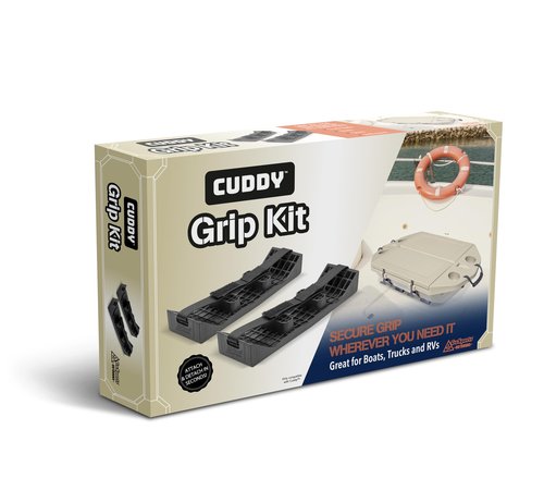 Cuddy Cooler Grip Kit for Traction on All Surfaces - Prevents Sliding in Truck Beds and Boats
