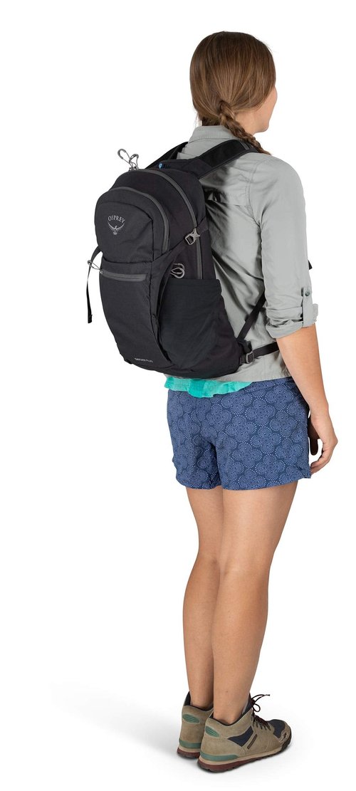 Osprey Farpoint 40 Travel Backpack, Multi, O/S & Daylite Plus Daypack, Black, One Size