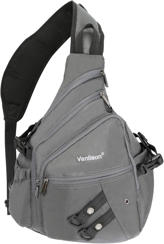 Sling Backpacks, Sling Chest Bags Shoulder Crossbody Bags for Men Women Outdoor Travel Walking Dog Running Bag
