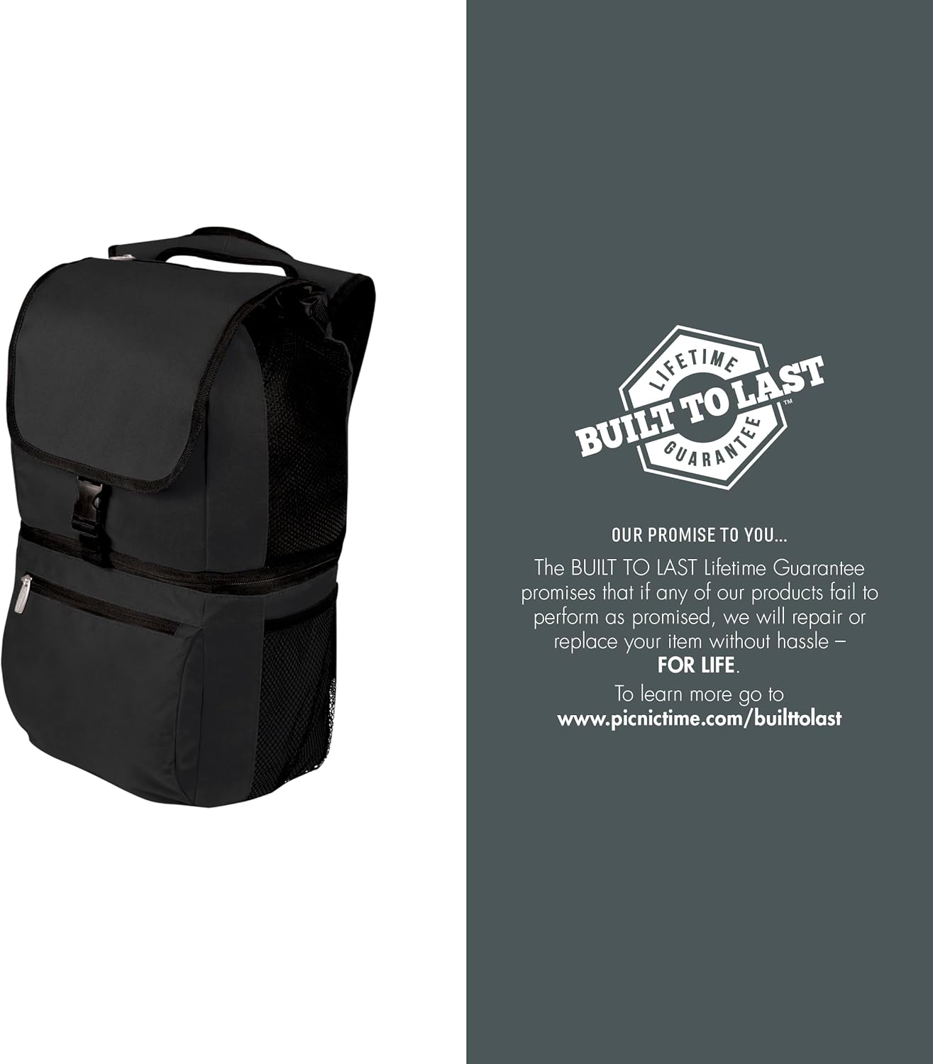 ONIVA - a Picnic Time brand Zuma Backpack Cooler, Soft Cooler Backpack, Lunch Cooler