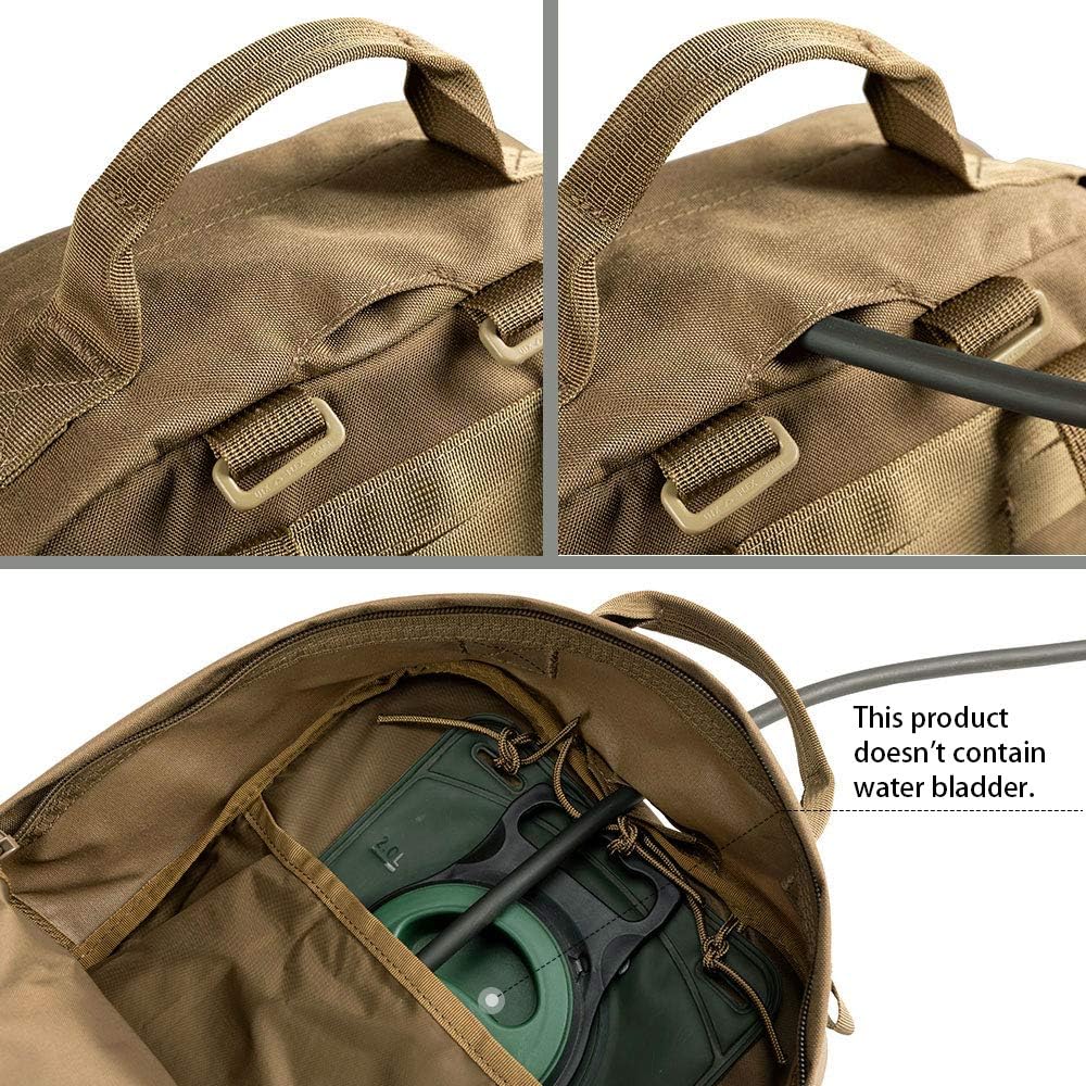 EXCELLENT ELITE SPANKER Outdoor Hydration Backpack Bundle Packs Water Bladder Carrier for 3L Water Bladder