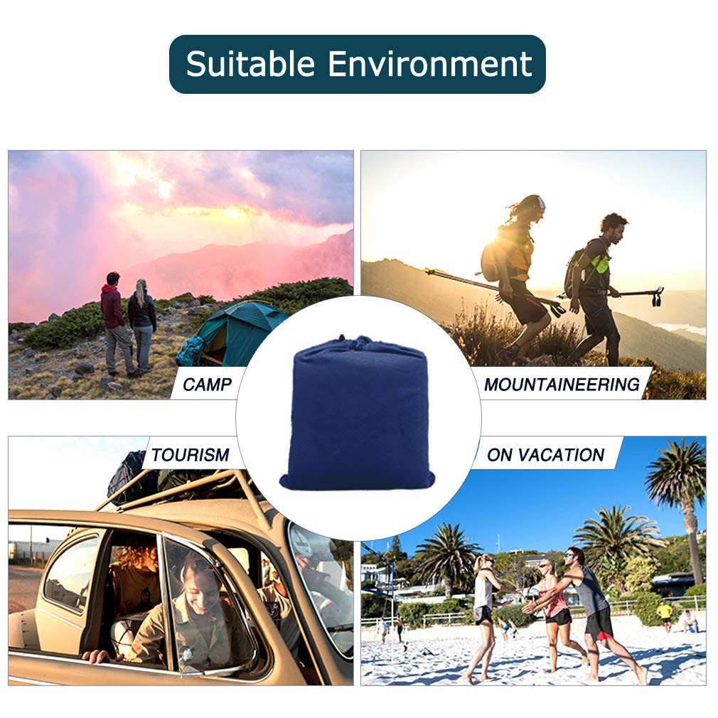 MeiLiMiYu Sleeping Bag Liner, Portable Sleep Sack Lightweight Dirt-Proof Hotel Sheet for Adult