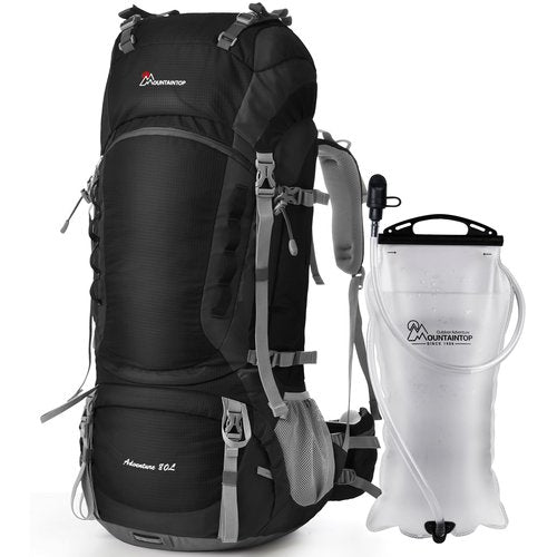 MOUNTAINTOP 80L Internal Frame Backpack with 3L Hydration Bladder