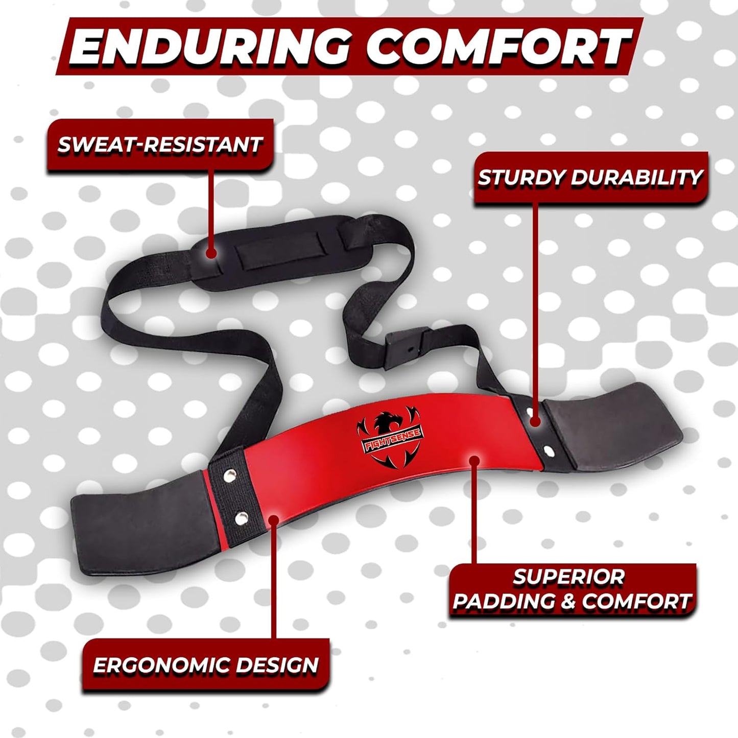 FIGHTSENSE Arm Blaster Biceps Curl Triceps Muscle Isolator Bomber Fitness Gym Workout Training Support