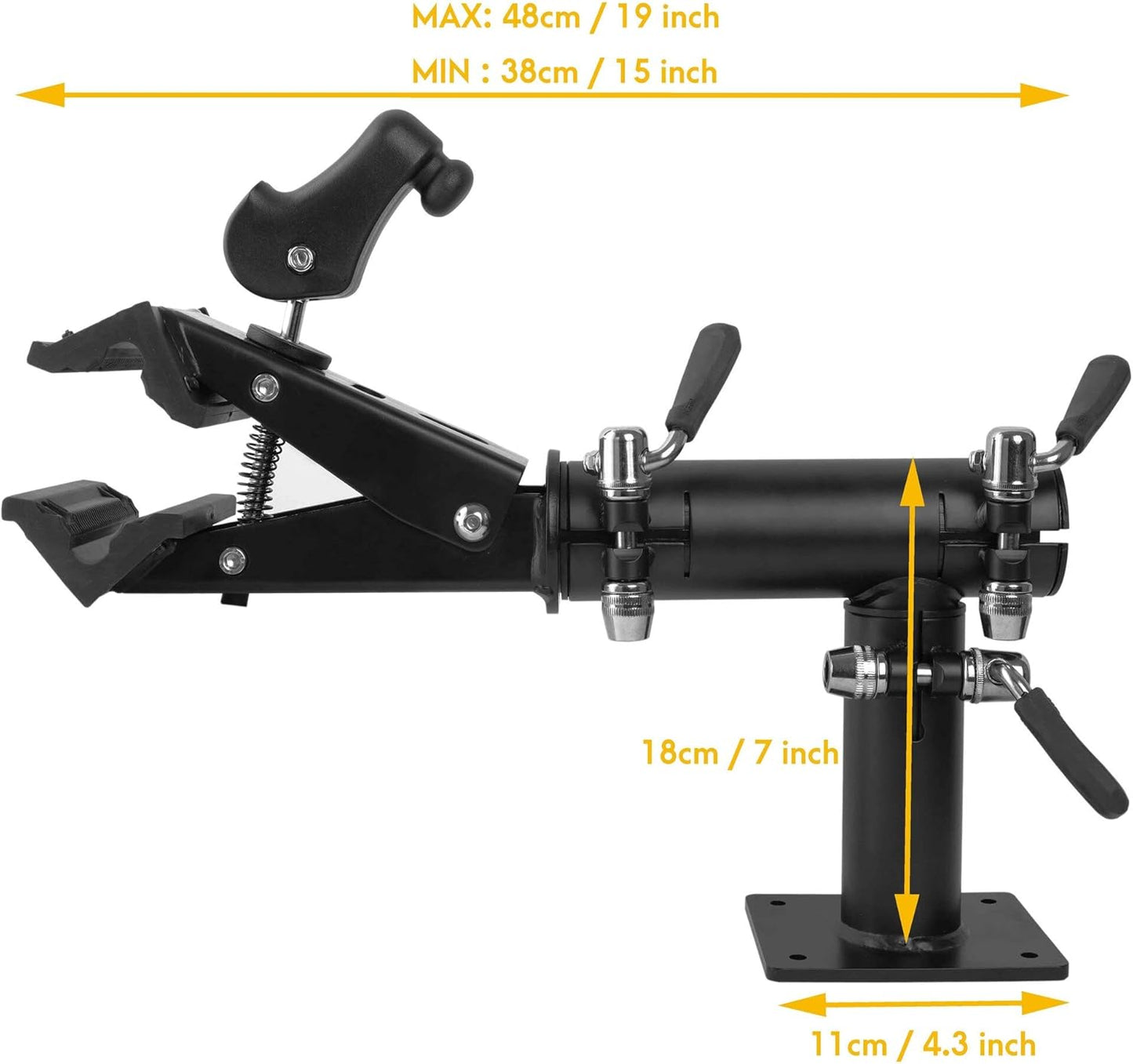Venzo Bike Repair Stand - Adjustable Bicycle Workbench Clamp for Easy Maintenance