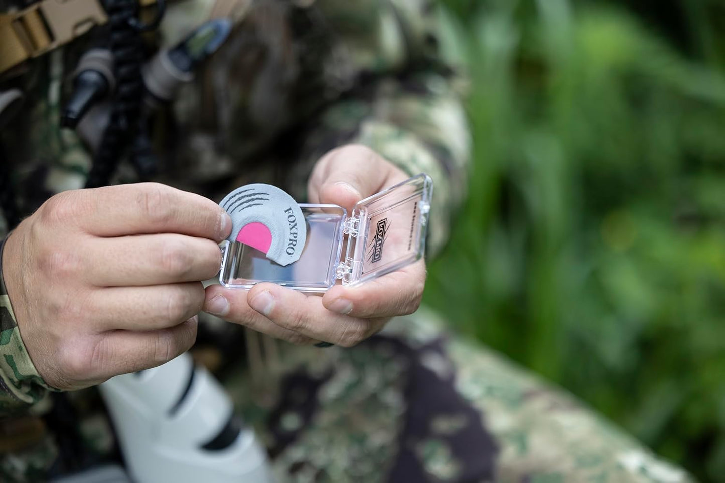 FOXPRO Loaded Gun Predator Mouth Call Combo For Coyote Hunting Includes 3 Diaphragm Mouth Calls