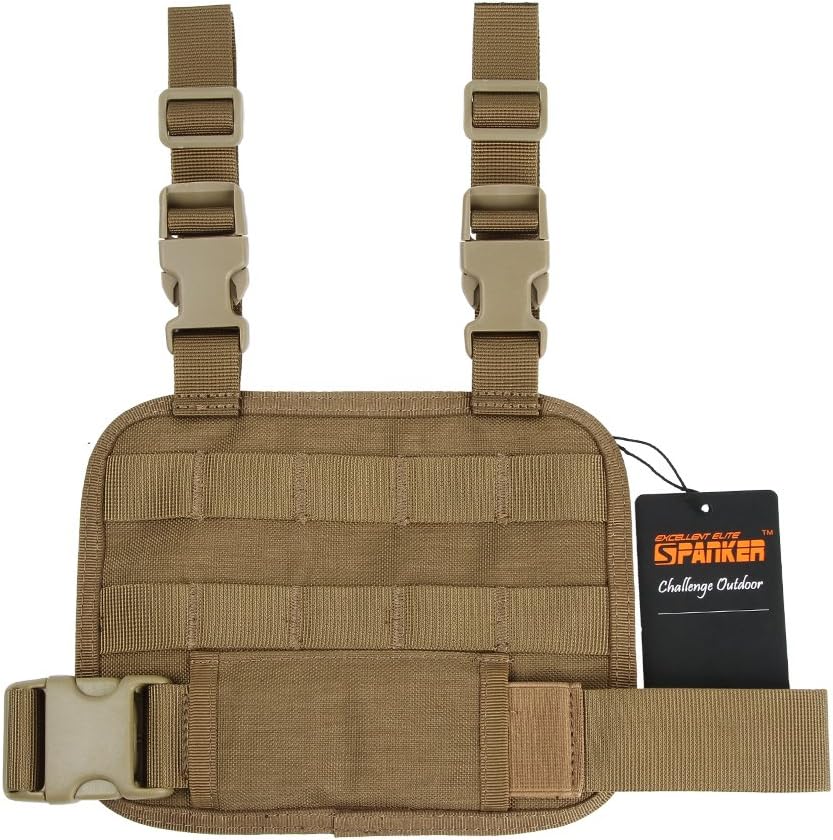 EXCELLENT ELITE SPANKER Tactical Drop Leg Platform MOLLE Adjustable Drop Leg Panel for Pistol Holster