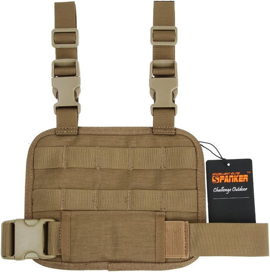 EXCELLENT ELITE SPANKER Tactical Drop Leg Platform MOLLE Adjustable Drop Leg Panel for Pistol Holster
